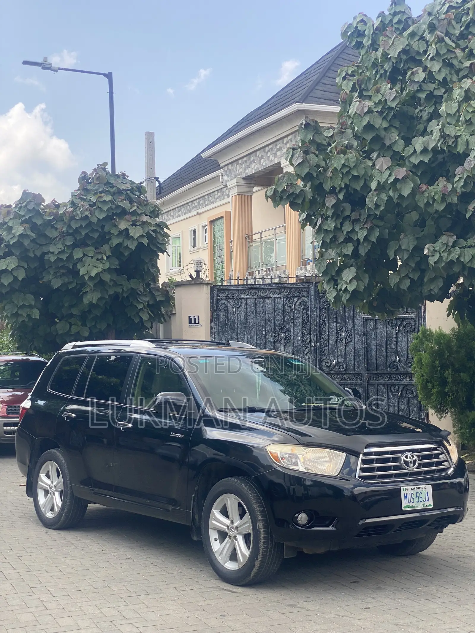 Toyota Highlander Limited 2010 Black