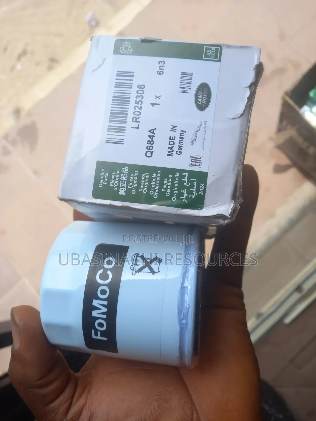 Range Rover Evoke, Oil Filter
