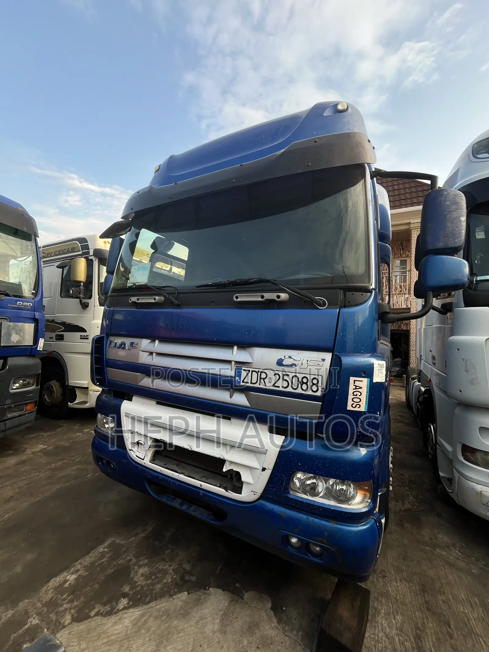 Clean Deep Daf Cf 2004 Blue