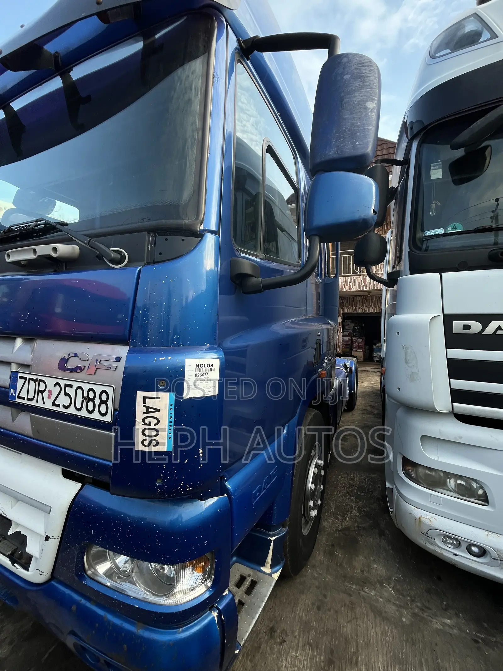 Clean Deep Daf Cf 2004 Blue