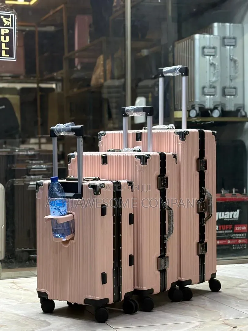 Set of 3 Aluminum Frame Box