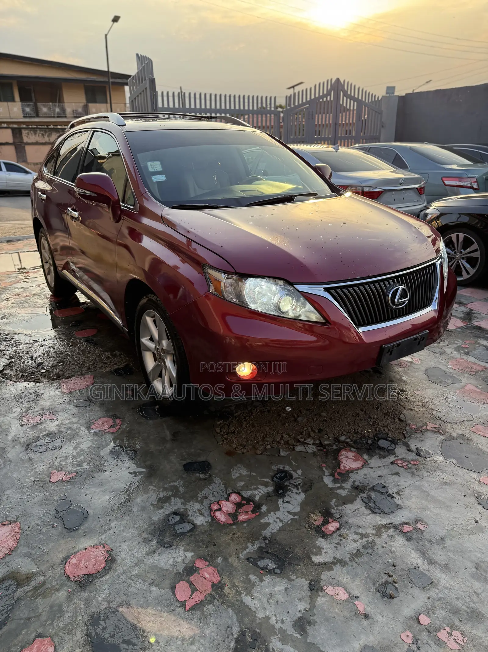 Lexus RX 350 2010 Red