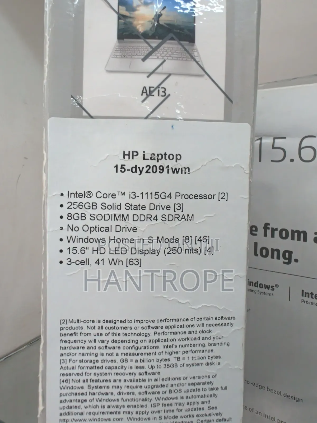 New Laptop HP 15-f272wm 8GB Intel Core i5 SSD 256GB