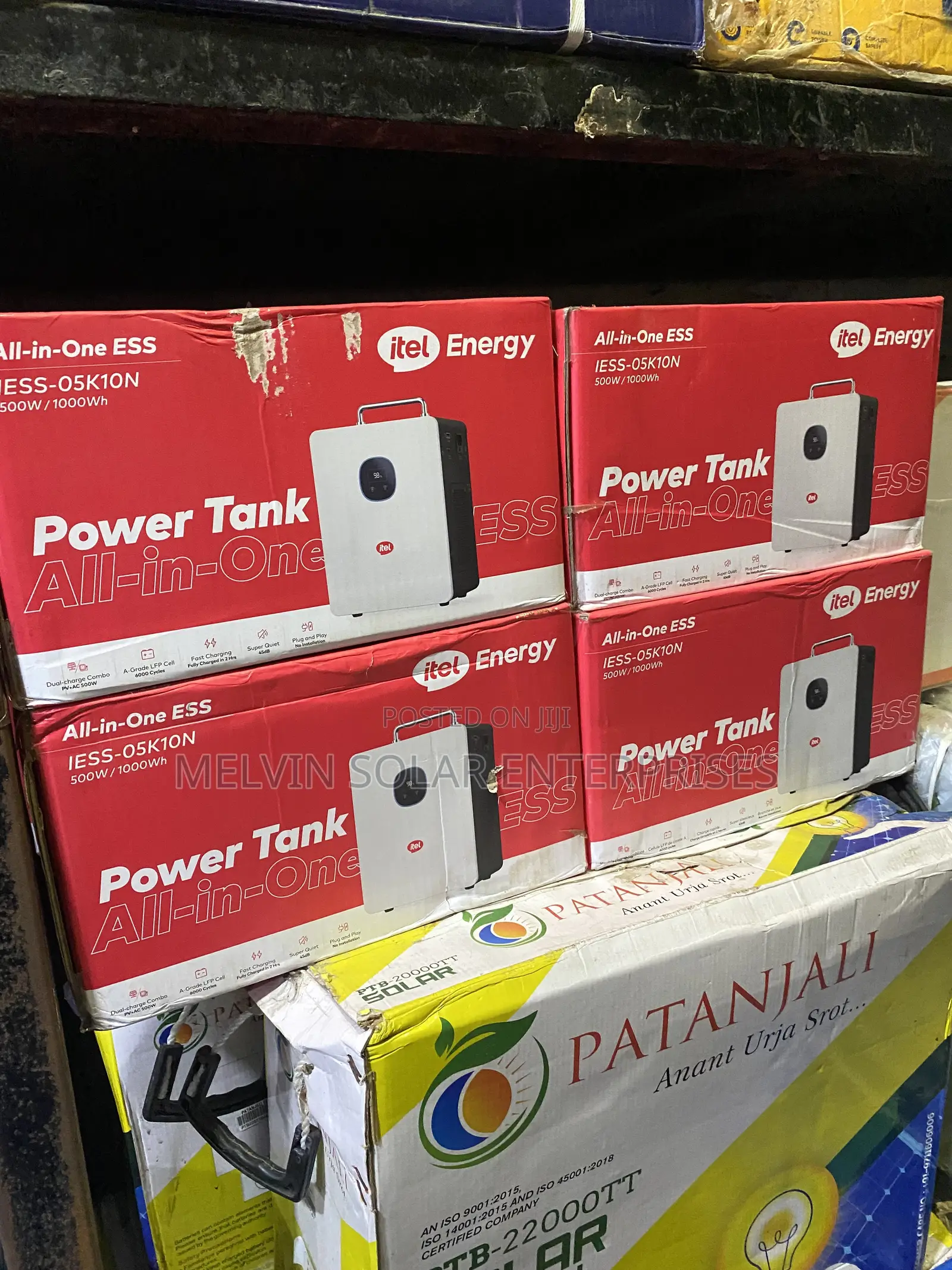 1kwh 500watts Output Itel Solar Generator Available Now in Store