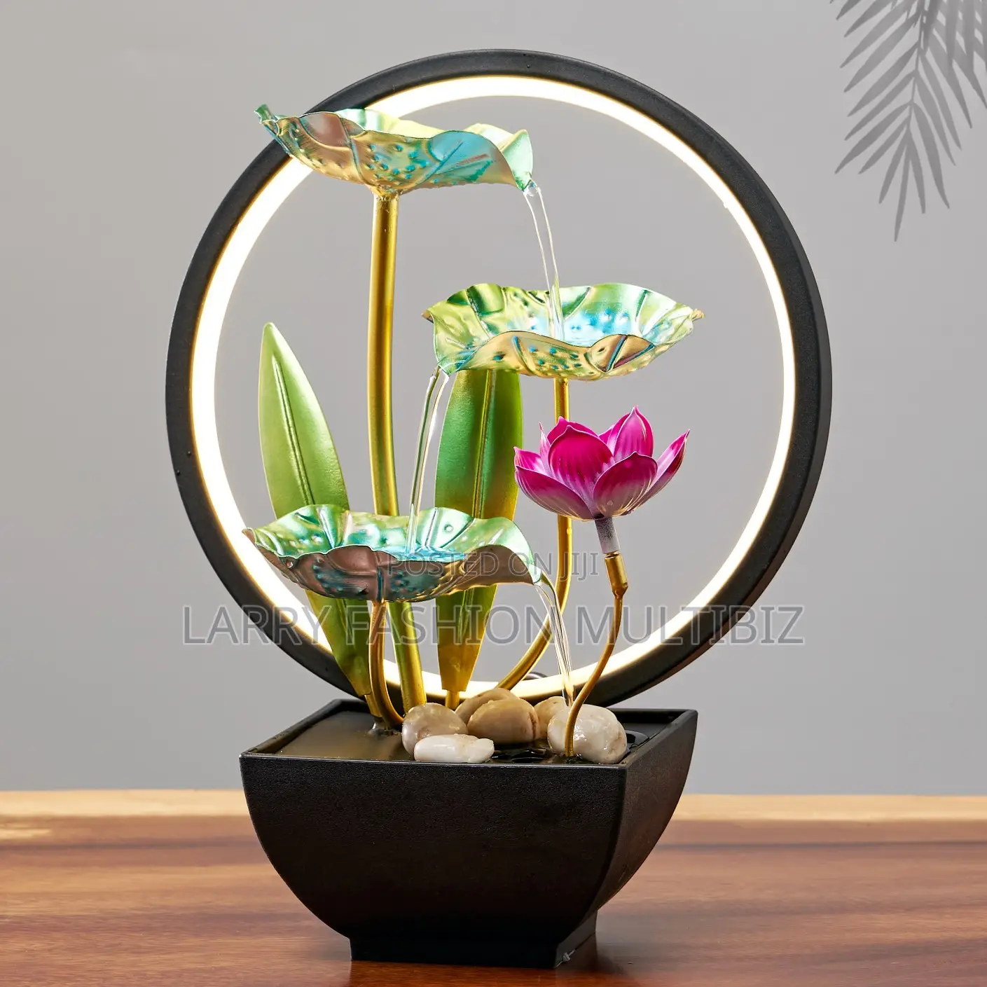 Led Lotus Water Fountain