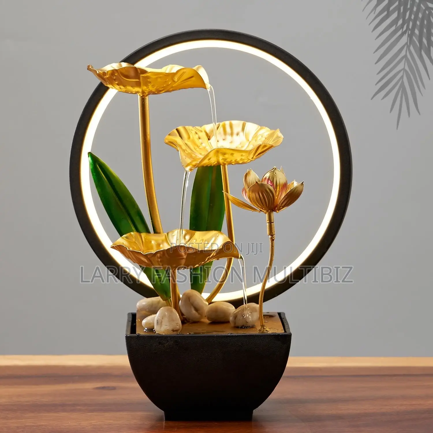 Led Lotus Water Fountain