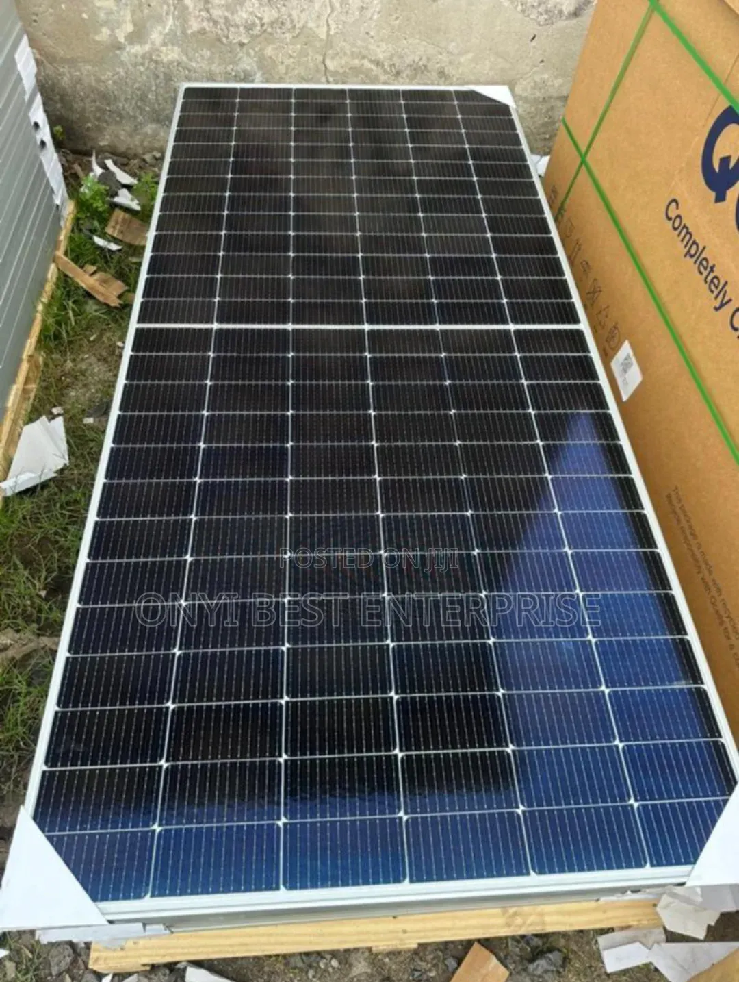 Jinko Bifacial Solar 675watts Brand New One