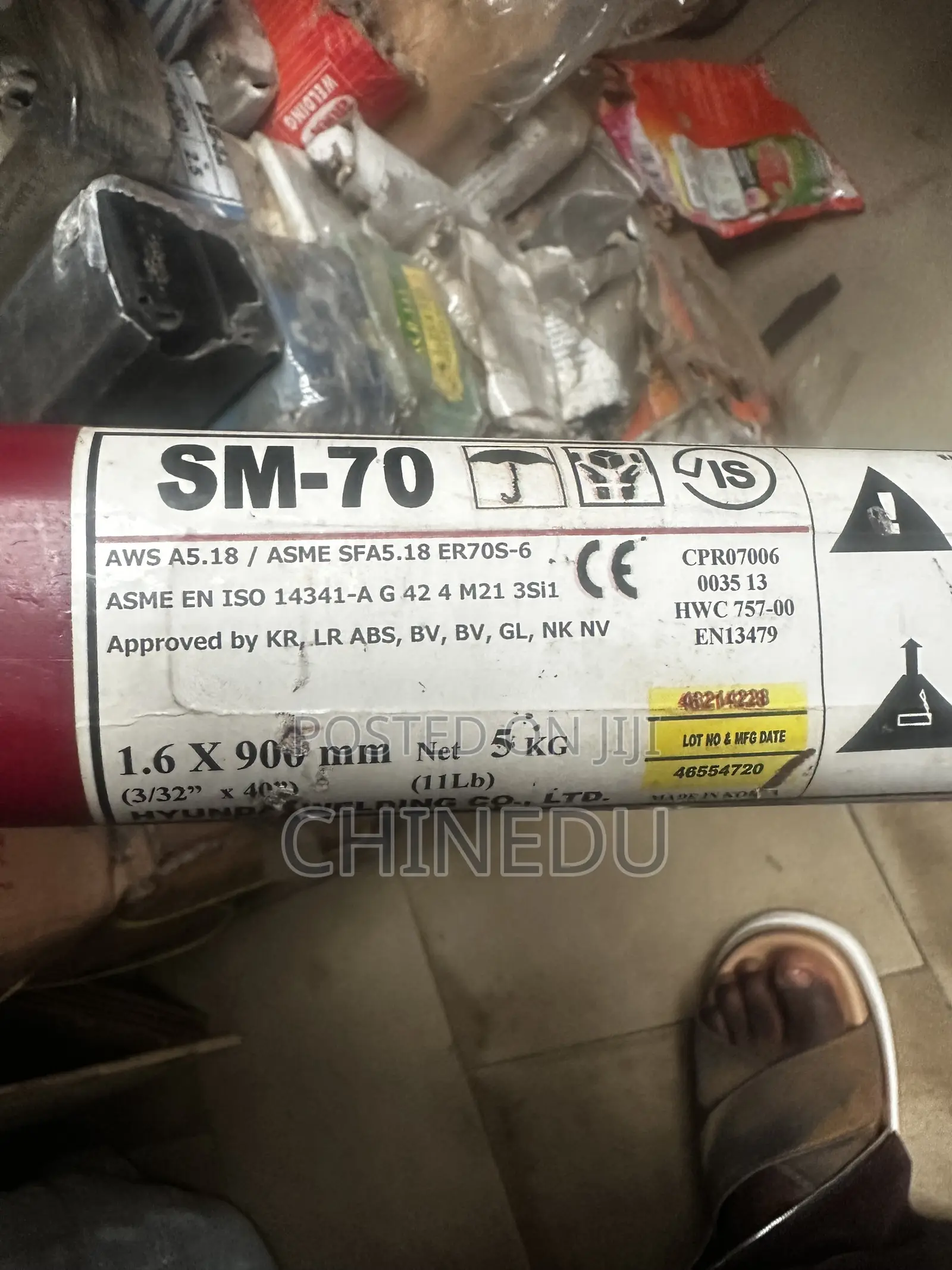 Filler Wire 1.6mm Sm70s-6 Hyundai