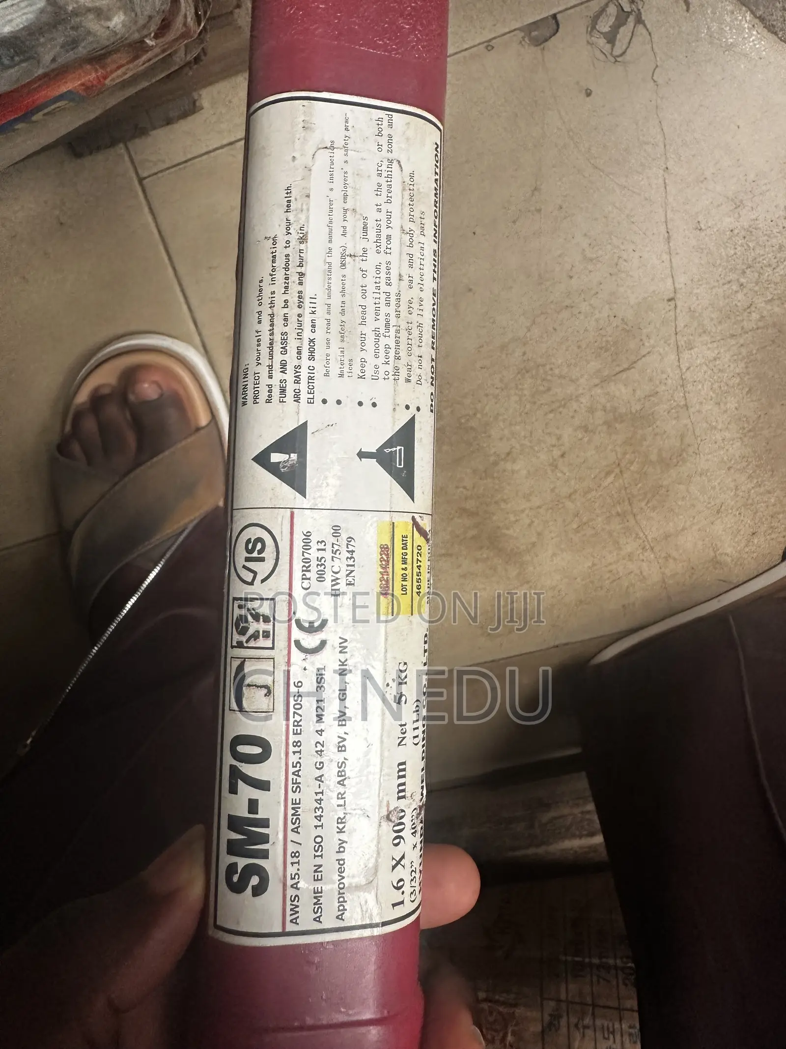 Filler Wire 1.6mm Sm70s-6 Hyundai