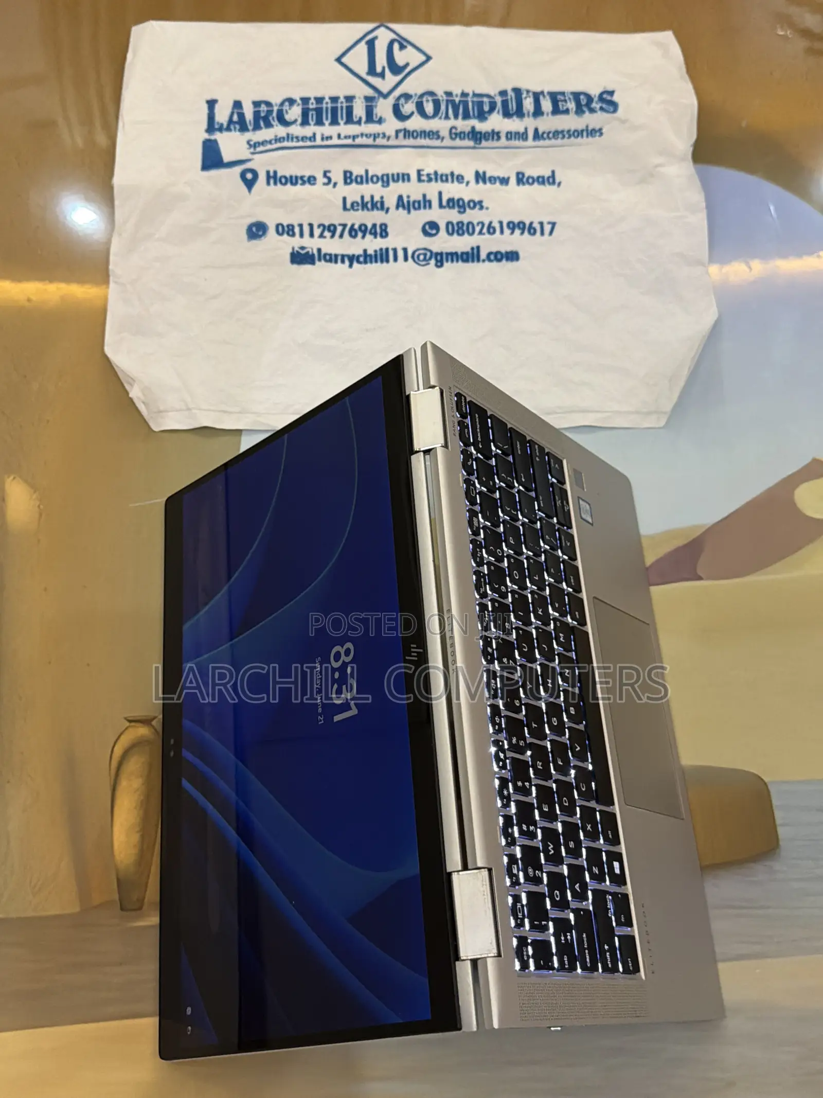 Laptop HP EliteBook X360 1030 G3 8GB Intel Core i7 SSD 512GB