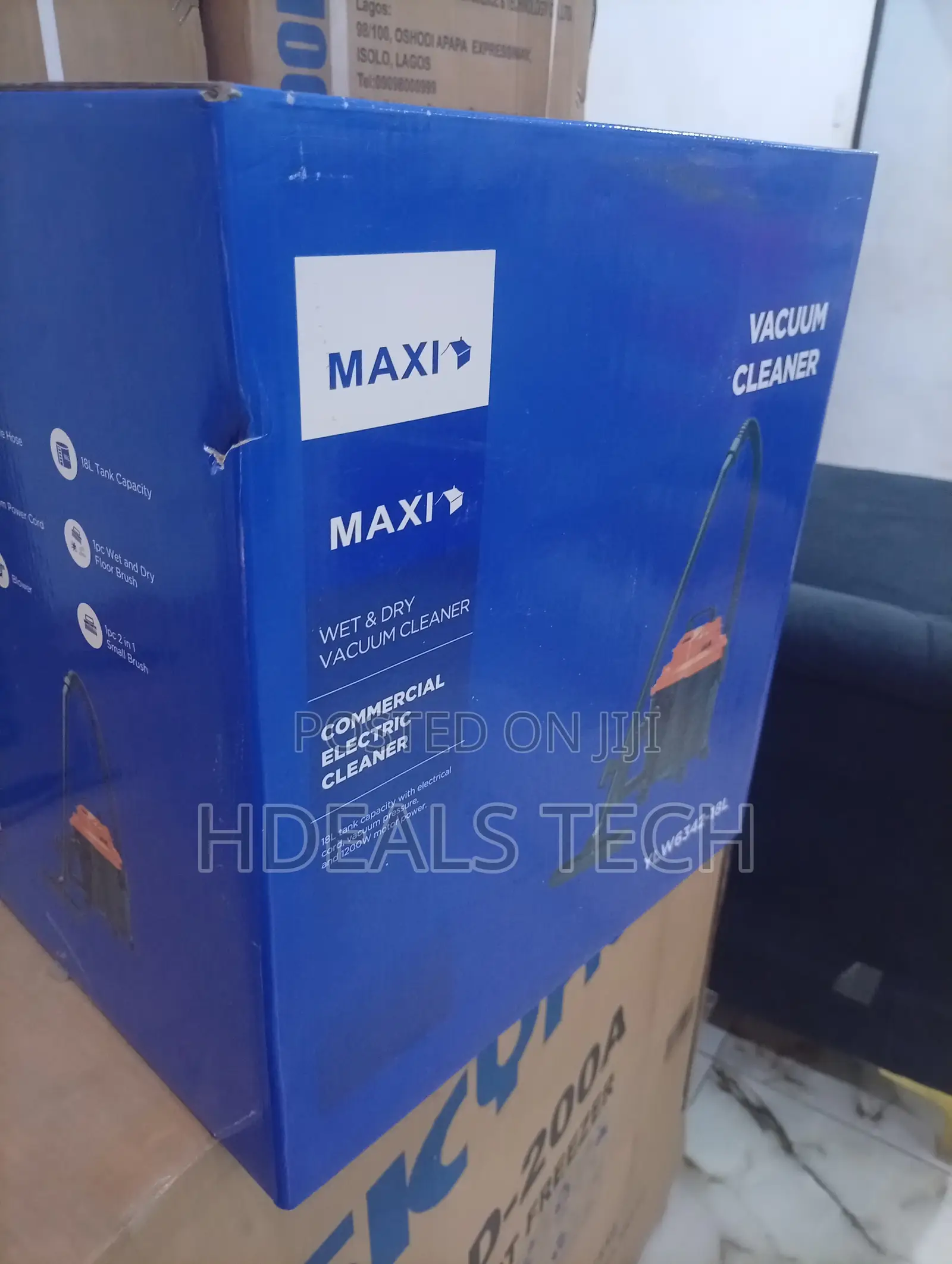 Maxi Vacuum Cleaner – Easy Mobility and Strong Suction