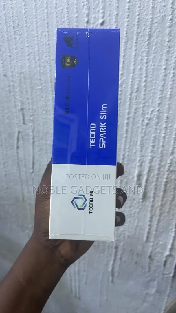 New Tecno Spark Slim 256 GB Black