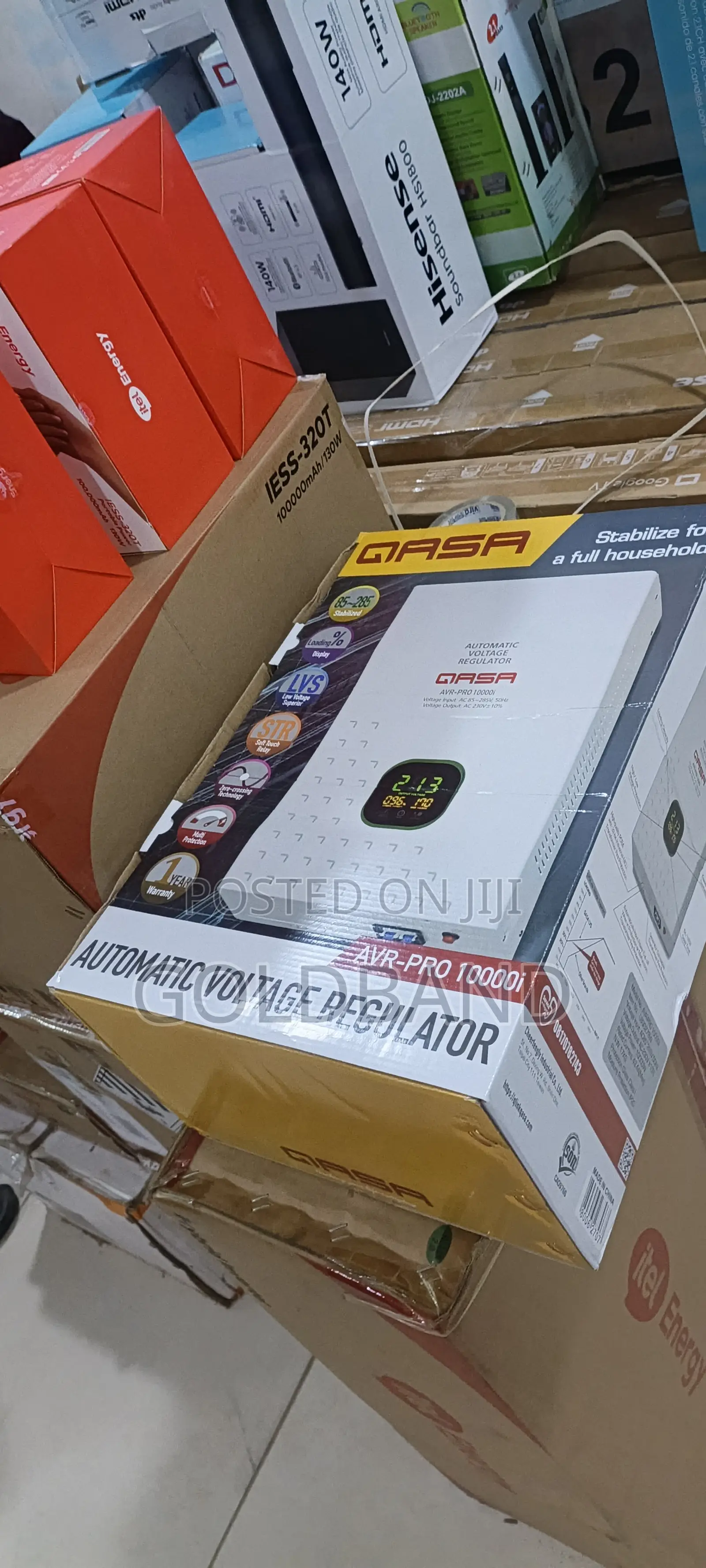 Qasa 10000w Wall Mounted Voltage Stabilizer