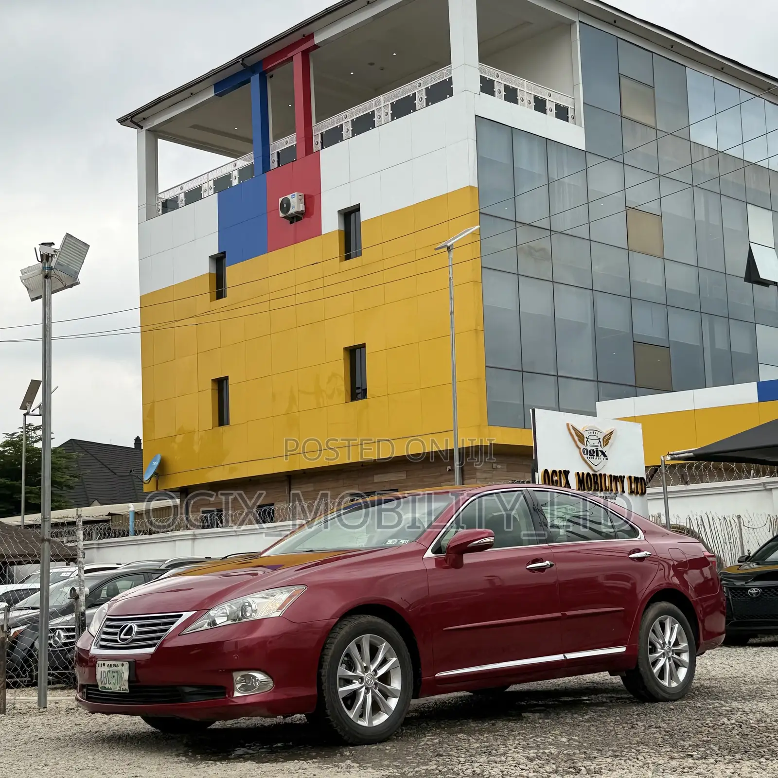Lexus ES 350 2011 Red