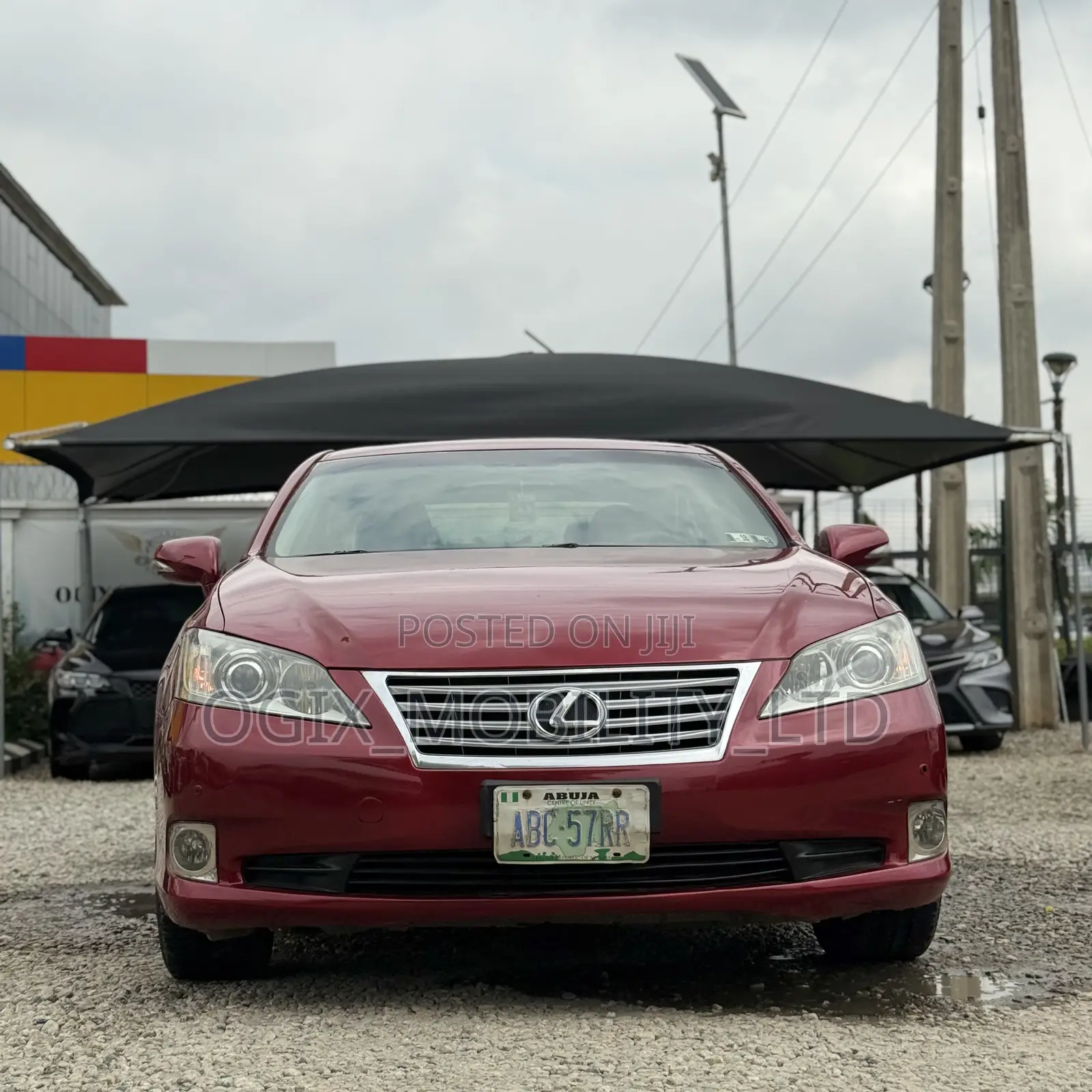 Lexus ES 350 2011 Red