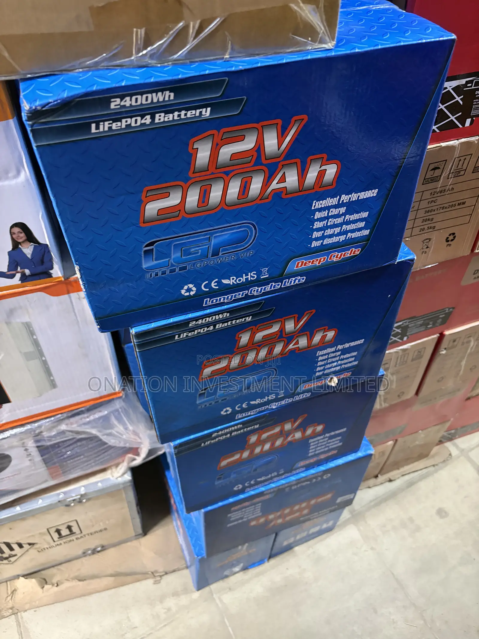 LGP 200ah 12v Lithium (Lifepo4) Battery – Reliable Long-Lasting Power