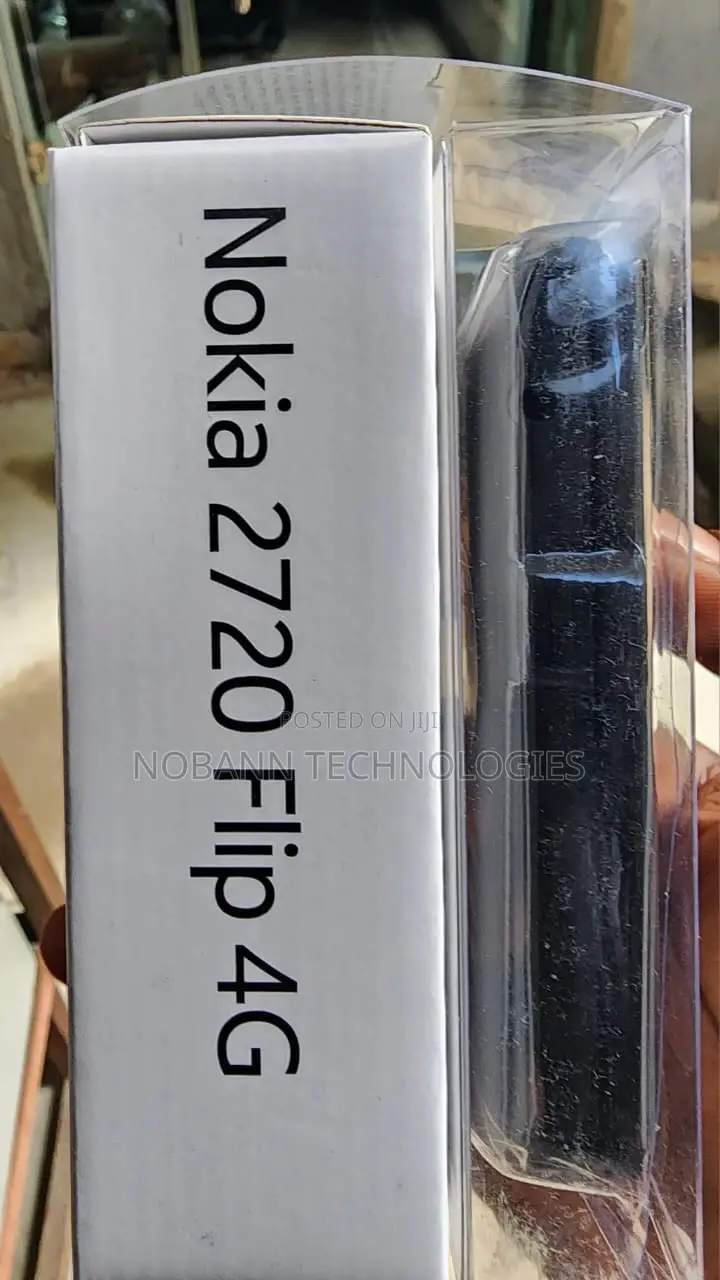 New Nokia 2720 Flip 512 GB Black