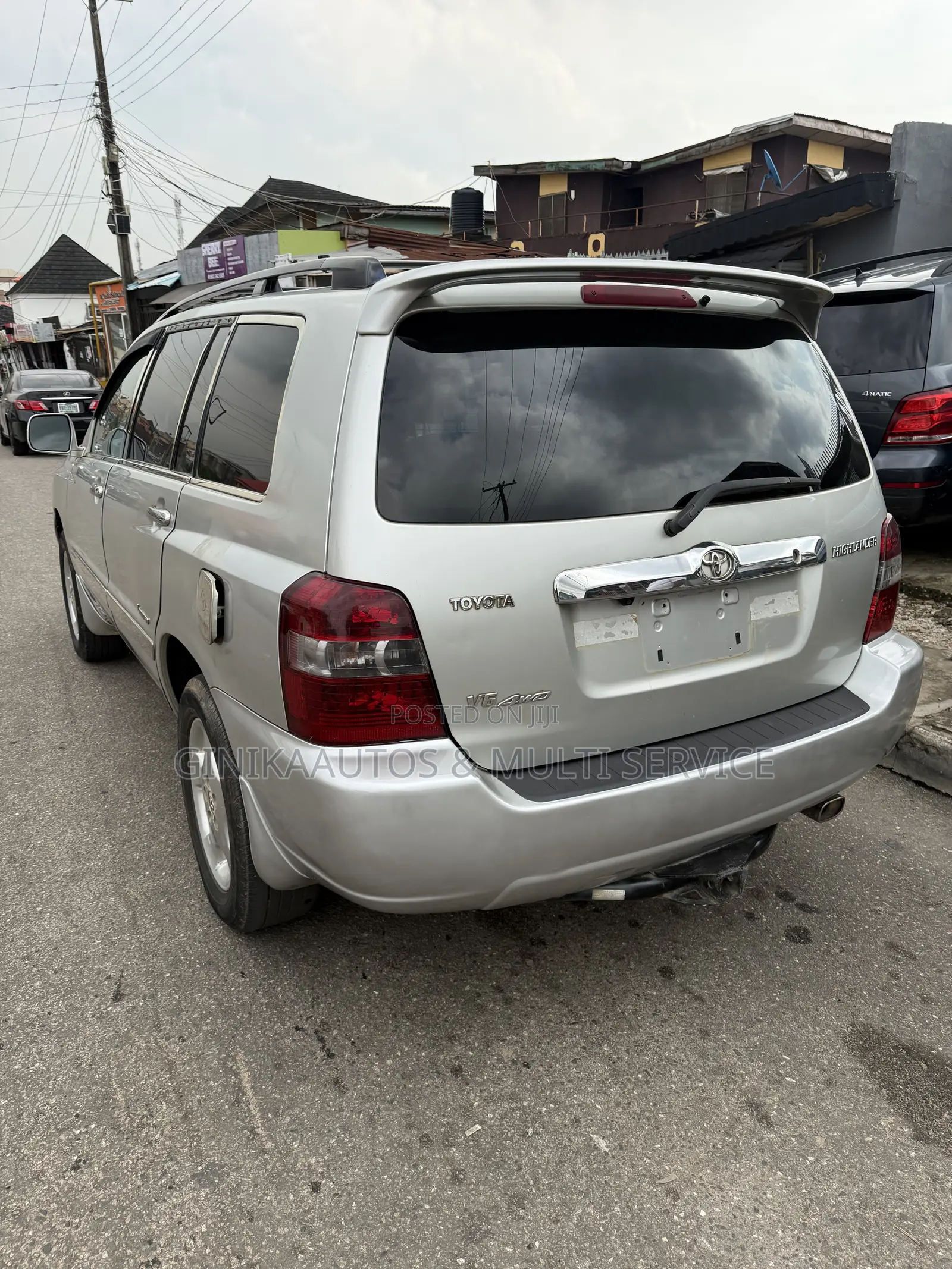 Toyota Highlander Limited V6 2007 Silver