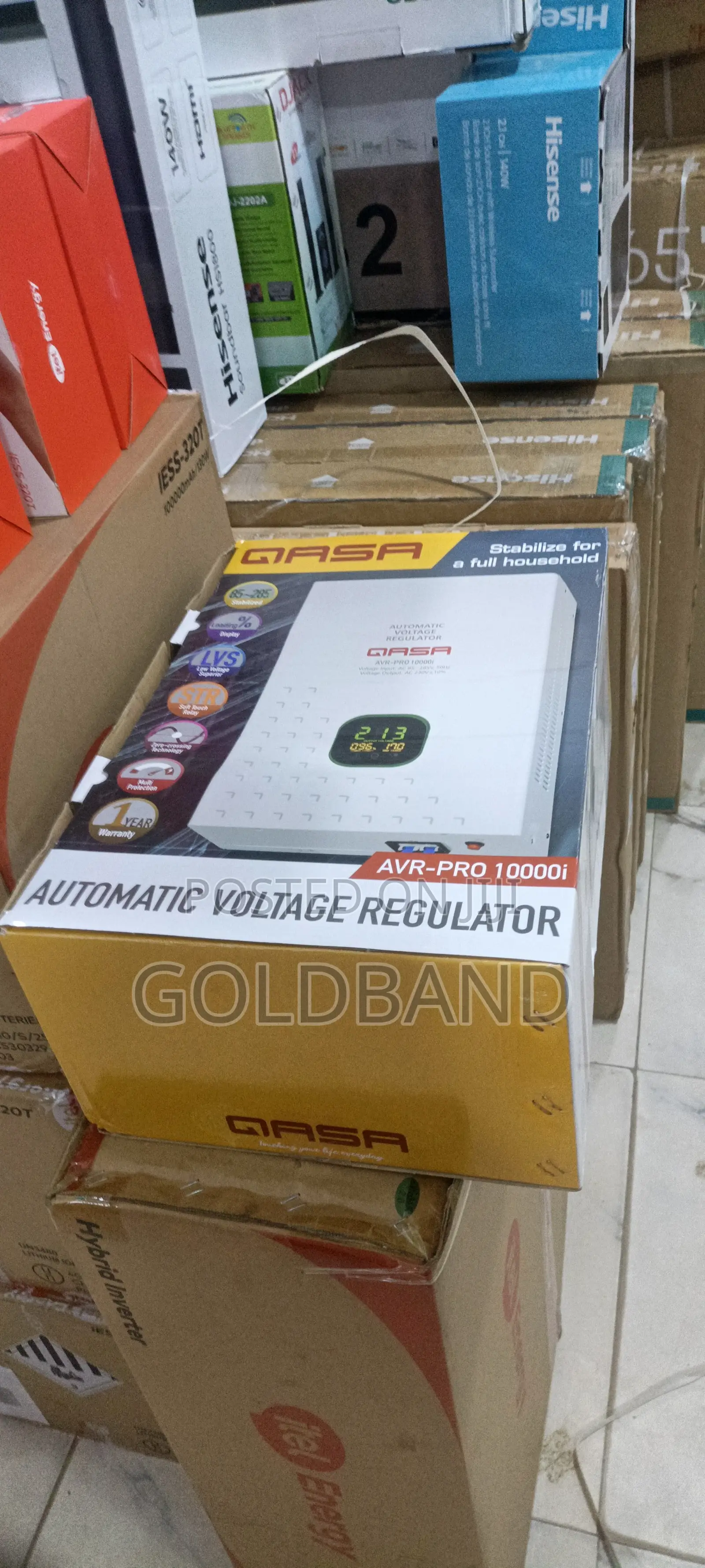 Qasa 10,000w Automatic Power Stabilizer