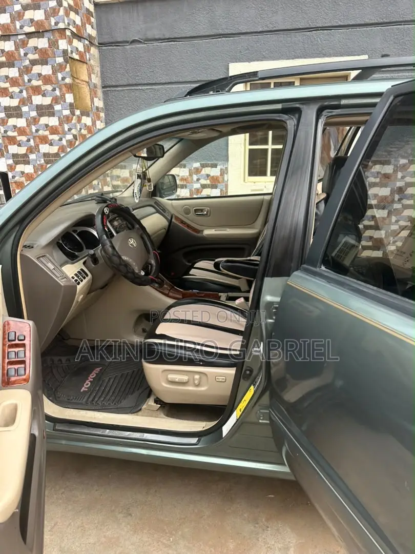 Toyota Highlander Limited V6 2006 Green