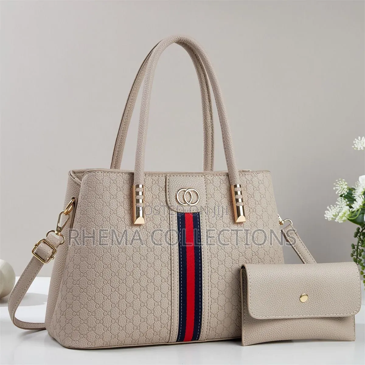 2in1 Classic Luxury Ladies Leather Bag