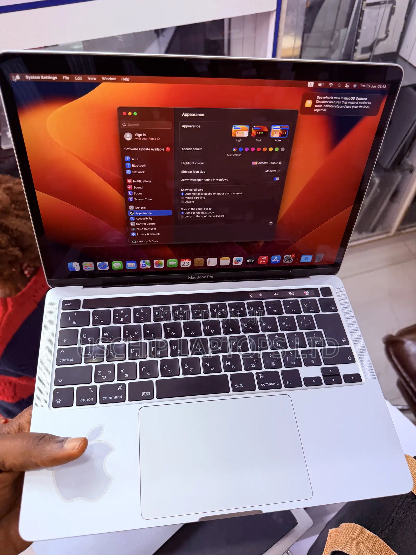 Laptop Apple MacBook Pro 2020 8GB Intel Core i5 SSD 256GB