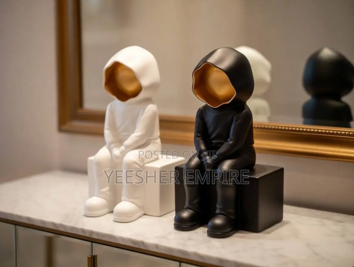 Hoodie Man Decorative Statue