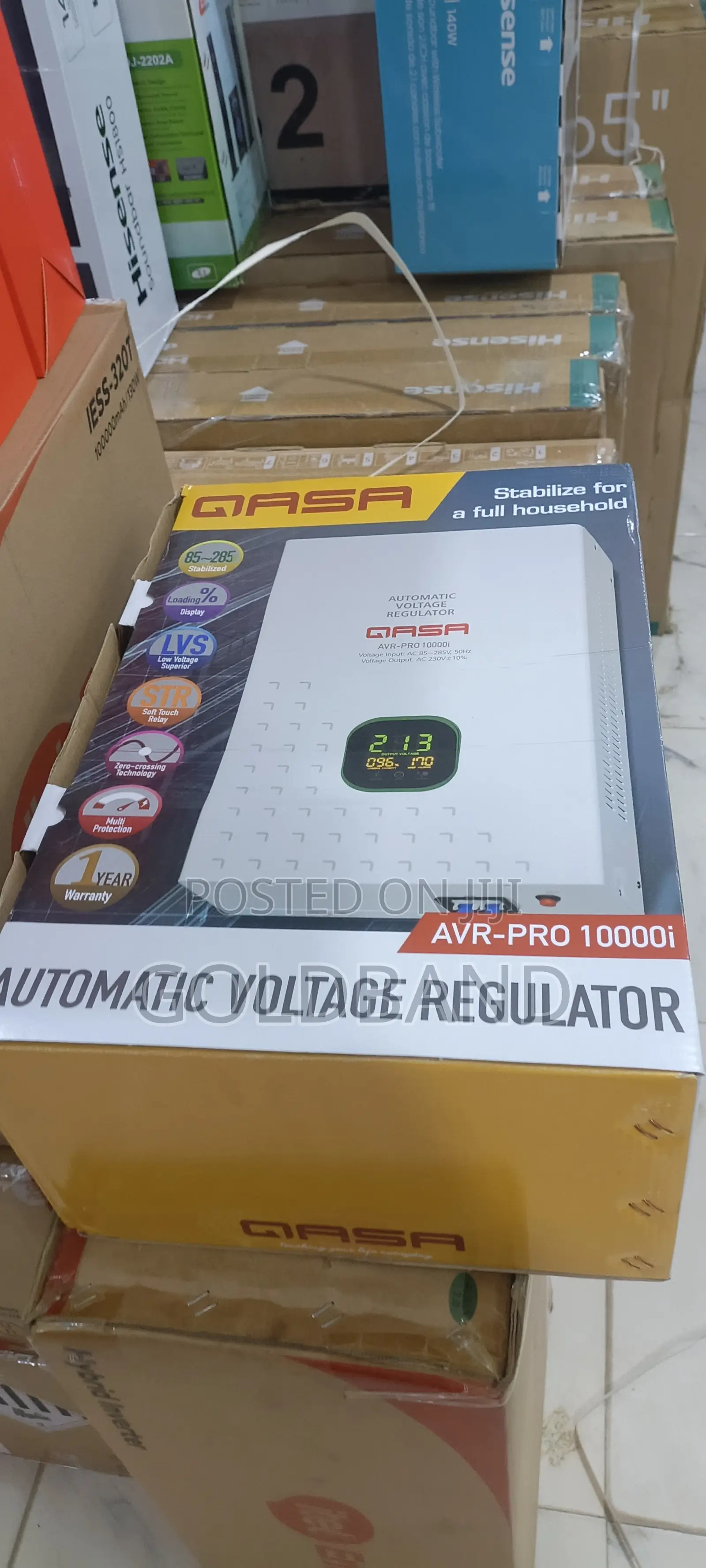Qasa 10000w Voltage Protection Stabilizer
