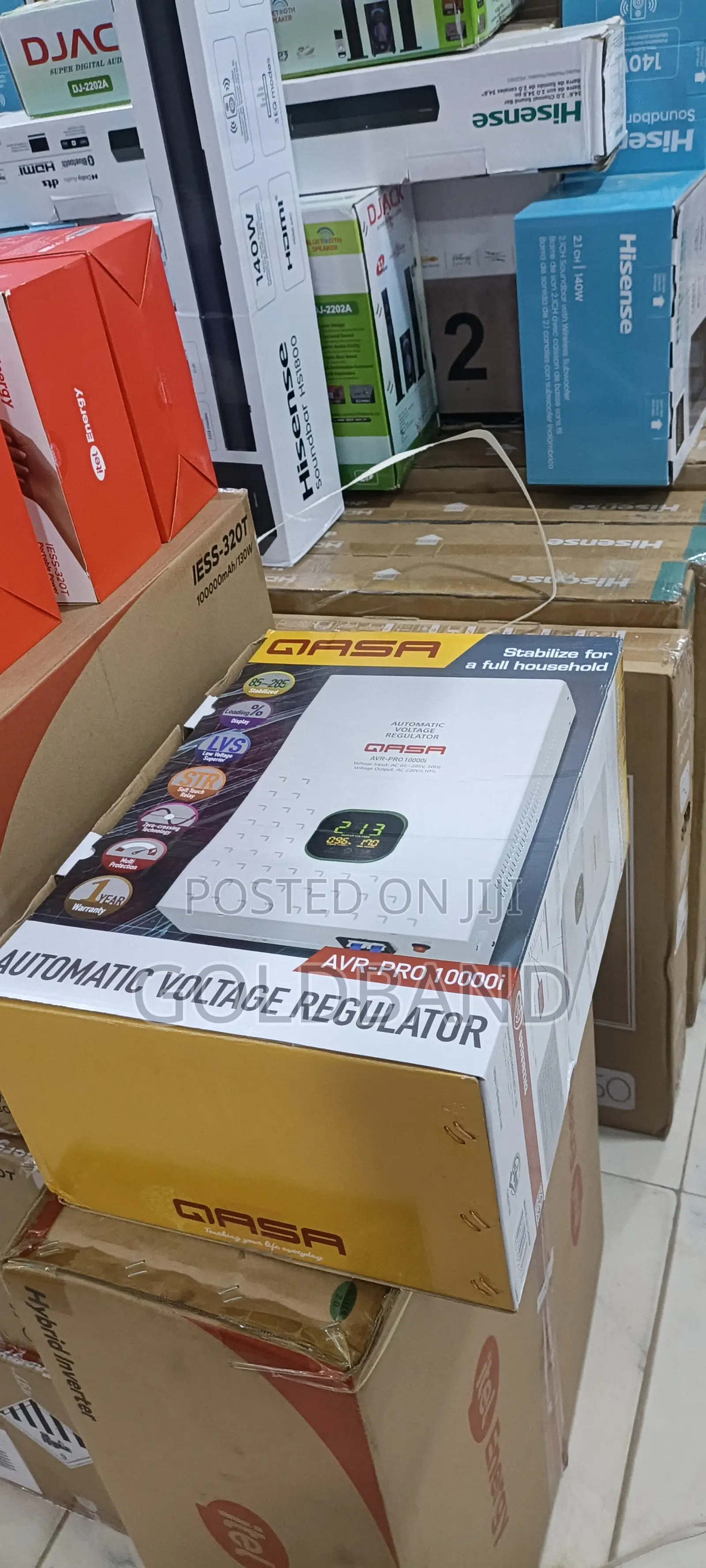Qasa 10,000w Electrical Voltage Stabilizer