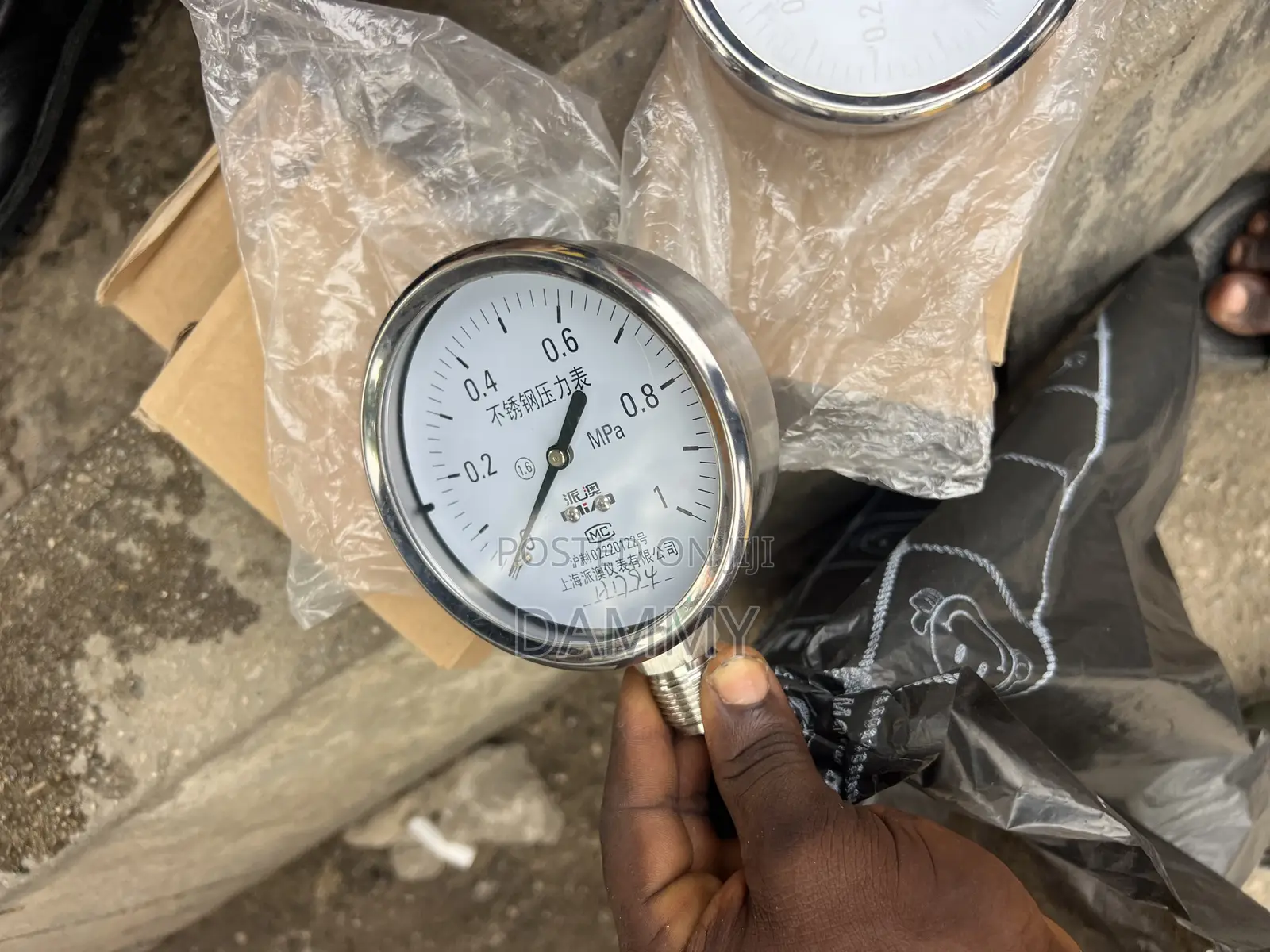 Stainless Steel Bourdon Pressure Gauge
