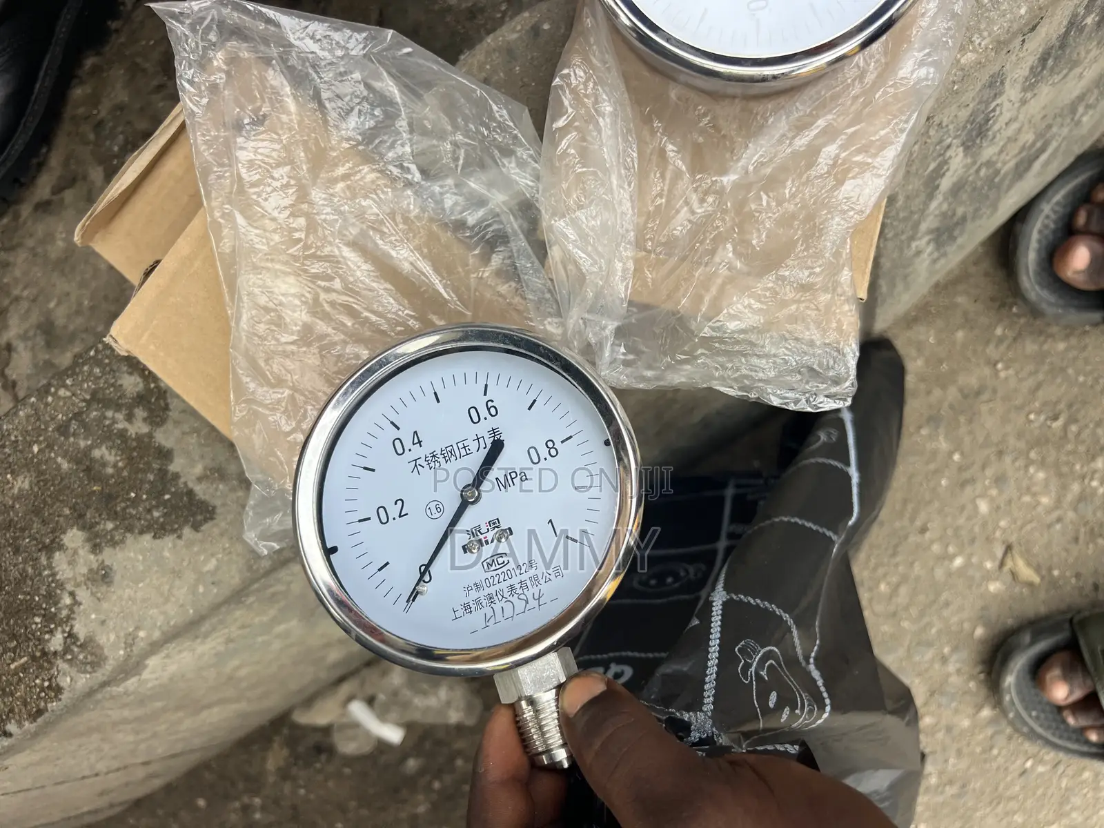 Stainless Steel Bourdon Pressure Gauge