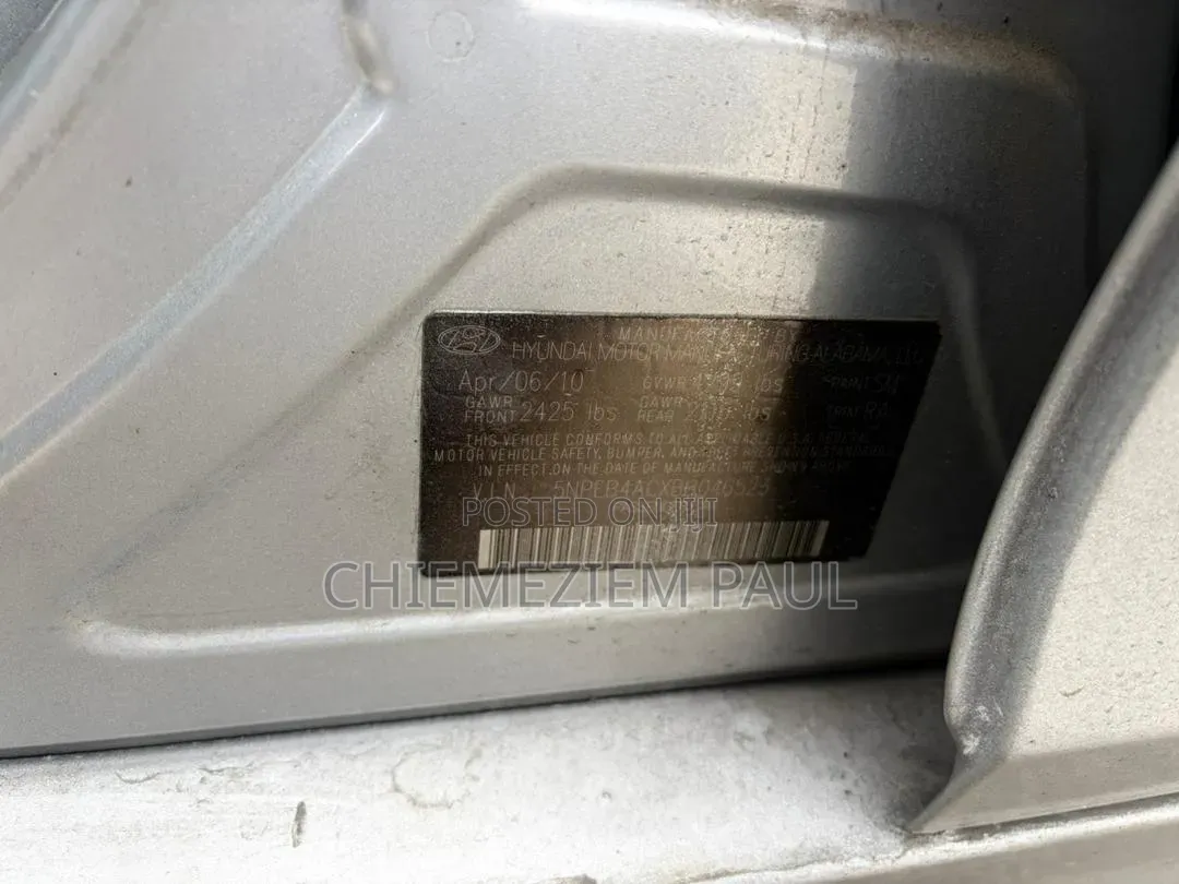 Hyundai Sonata 2011 Silver