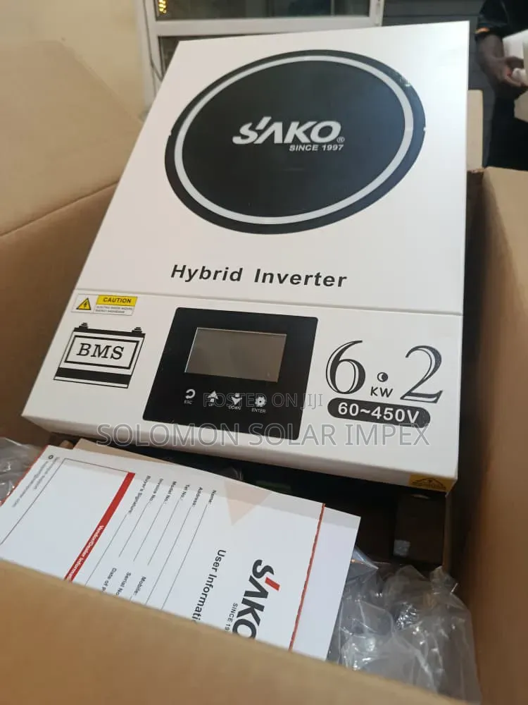 Sako 6.2kva 48v Hybrid Inverter – Powerful Solar Energy System