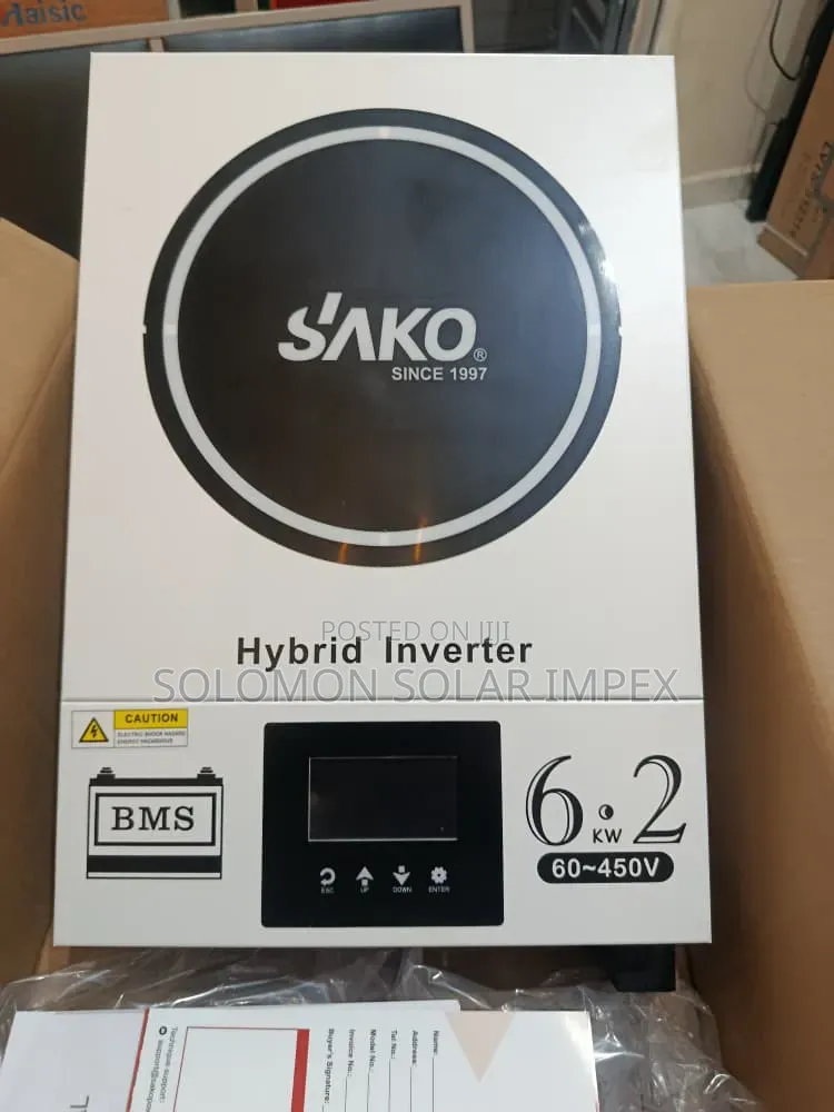 Sako 6.2kva 48v Hybrid Inverter – Powerful Solar Energy System