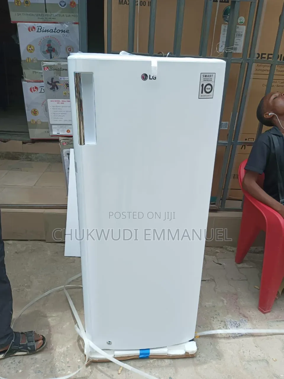 New Lg Upright Fast Freezer
