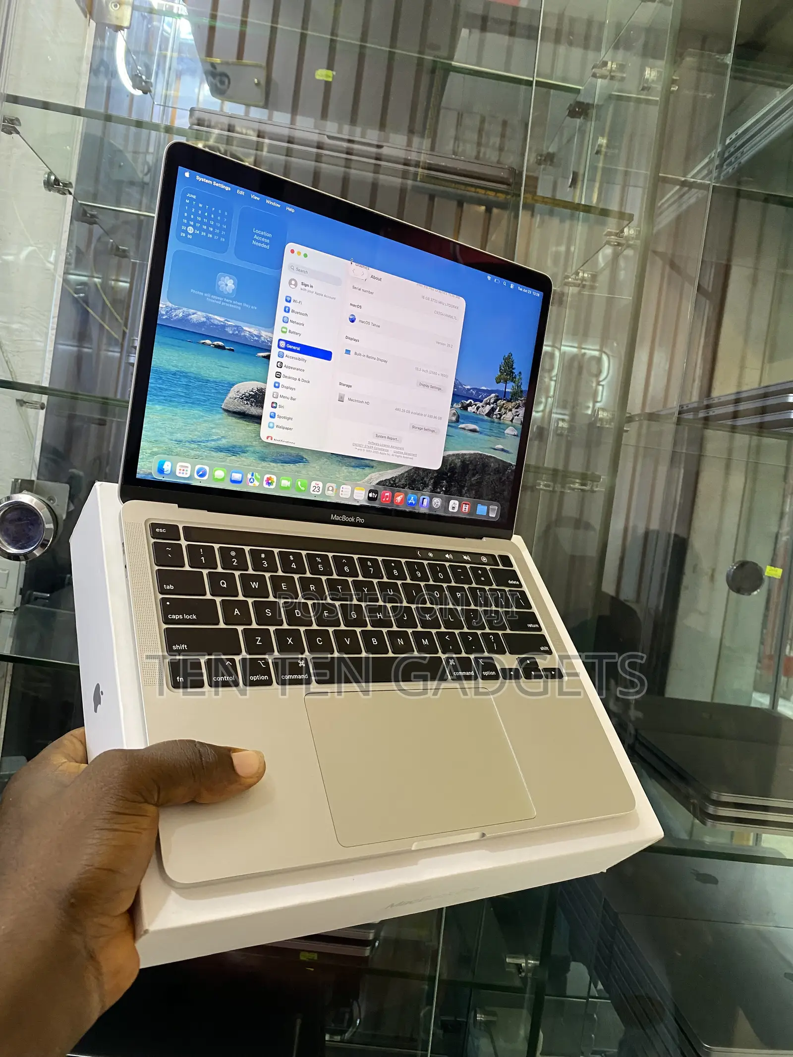 Laptop Apple MacBook Pro 2020 16GB Intel Core i5 SSD 512GB