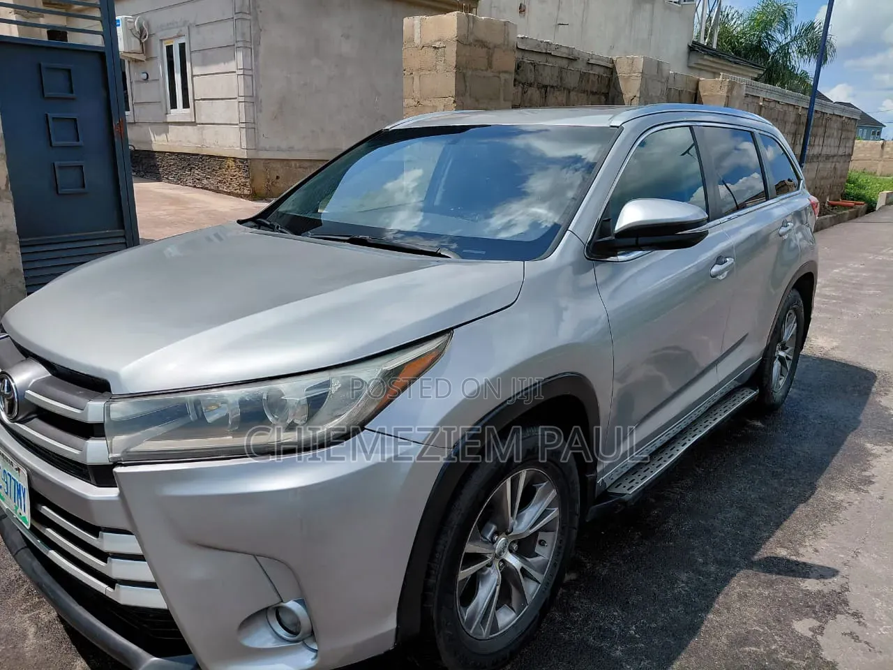 Toyota Highlander 2017 Silver