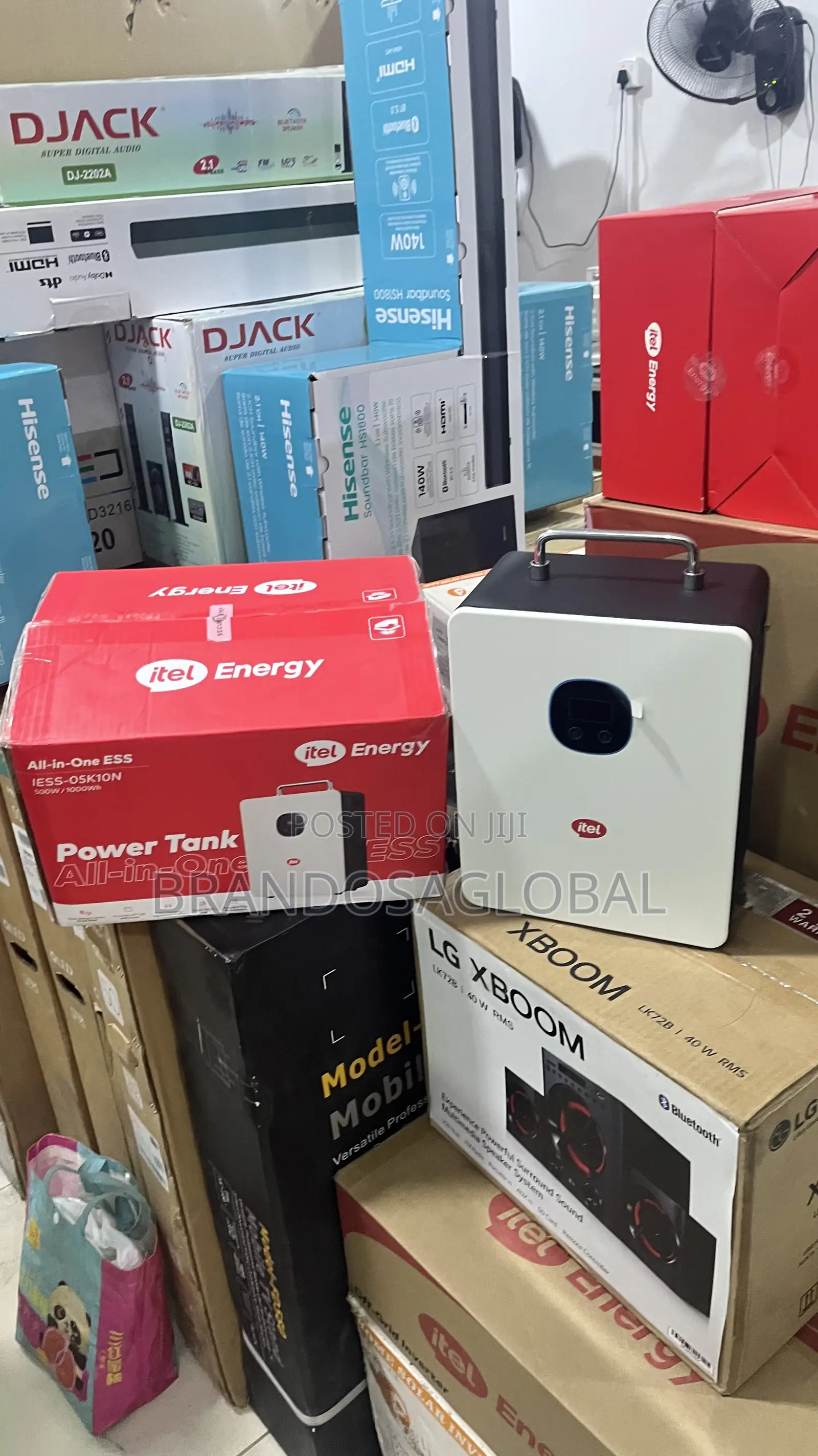 Itel Energy Power Tank Iess-O5k10n–Powerful Electricity Storage System