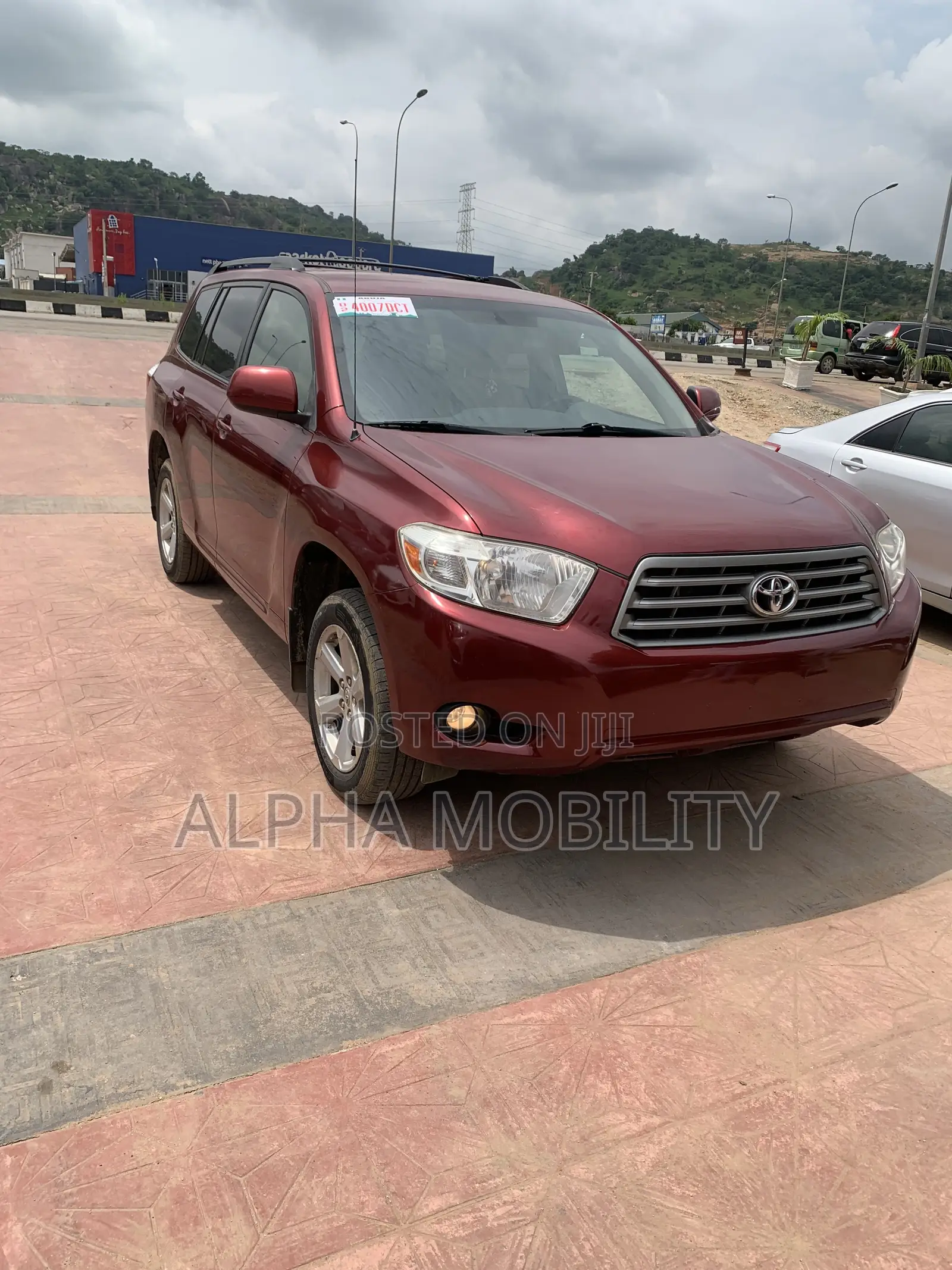 Toyota Highlander 2008 Maroon