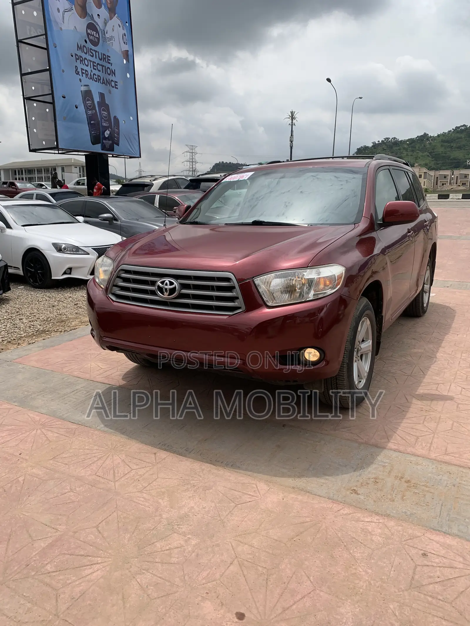 Toyota Highlander 2008 Maroon