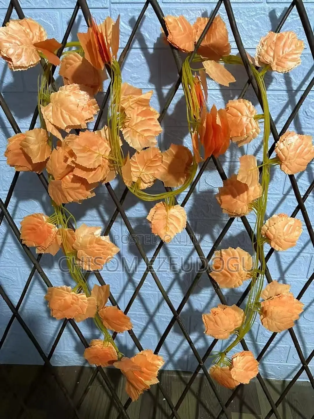 Colored Dropping Flowers