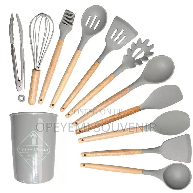 12-Piece Silicone Kitchen Utensil Set