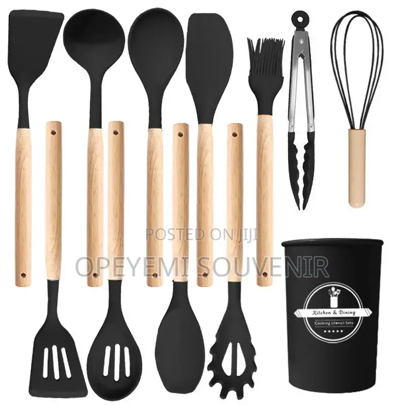 12-Piece Silicone Kitchen Utensil Set