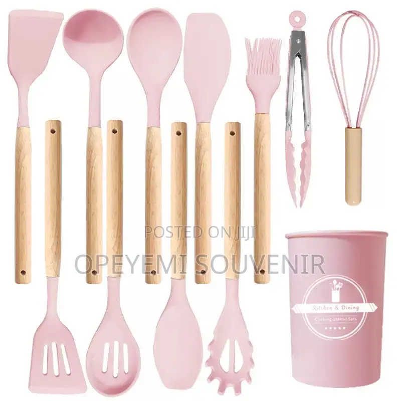 12-Piece Silicone Kitchen Utensil Set
