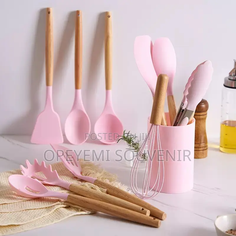 12-Piece Silicone Kitchen Utensil Set