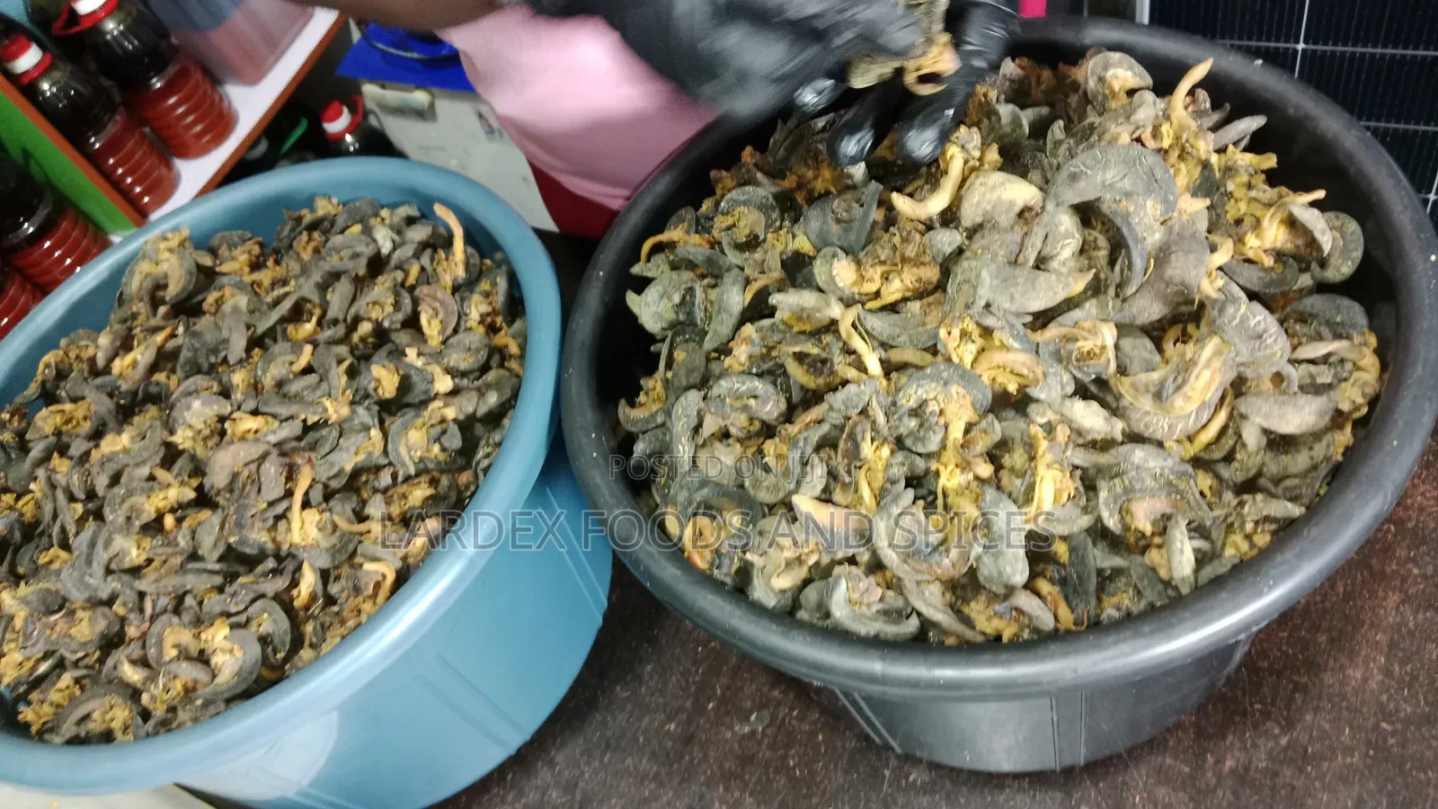 Oven Dried Snails