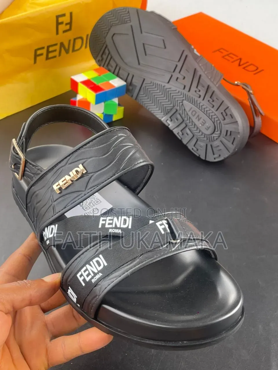 Original Fendi Sandals for Men