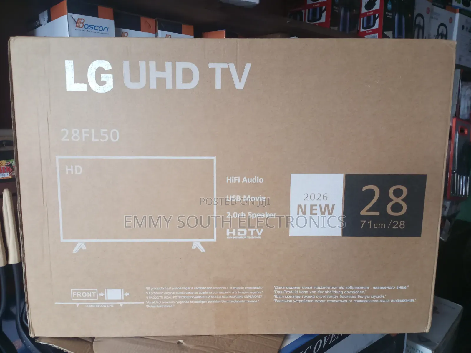 Lg Led 28" Color T v Down Speaker