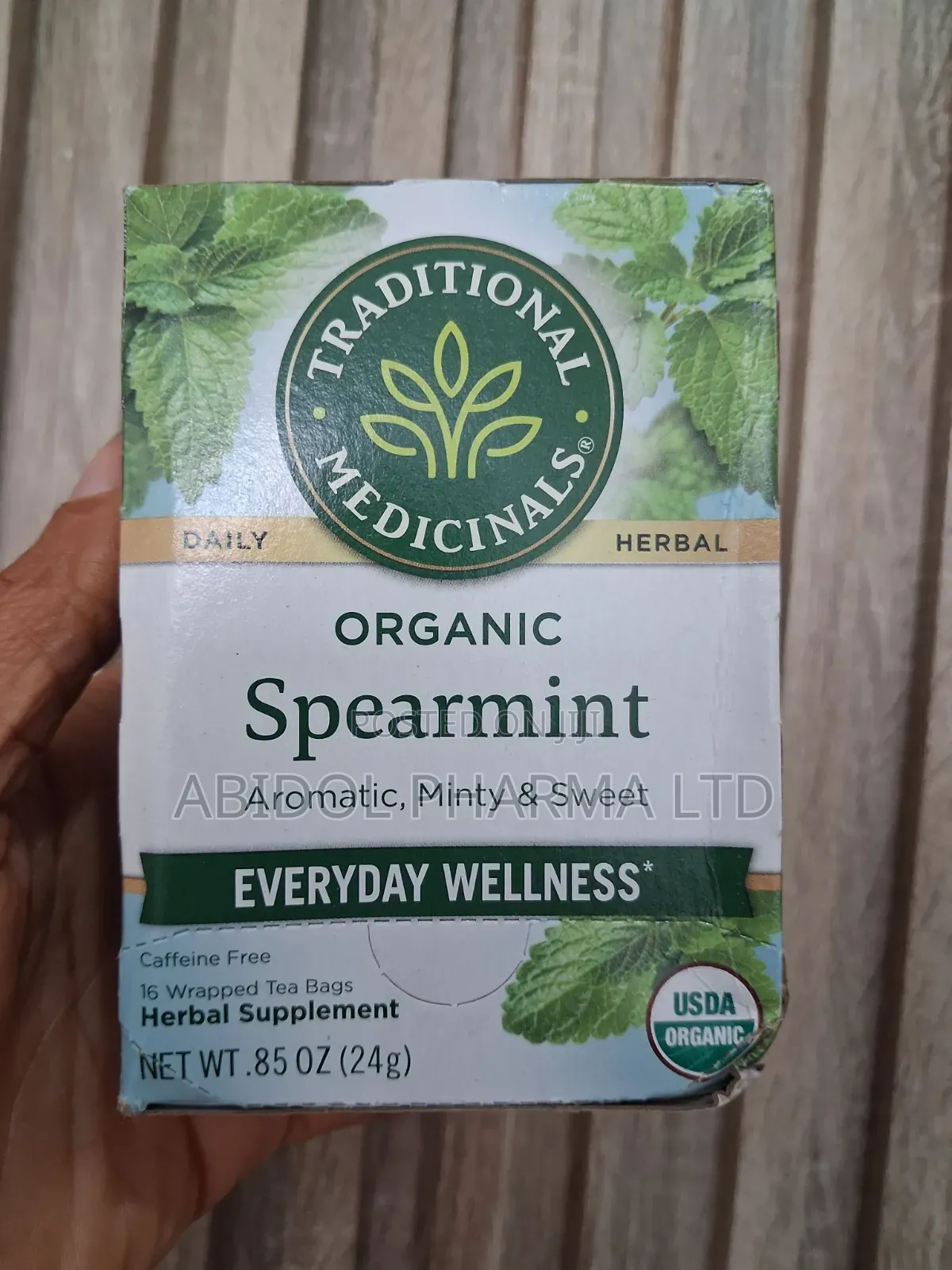 Traditional Medicinals Organic Spearmint Tea 16 Bags