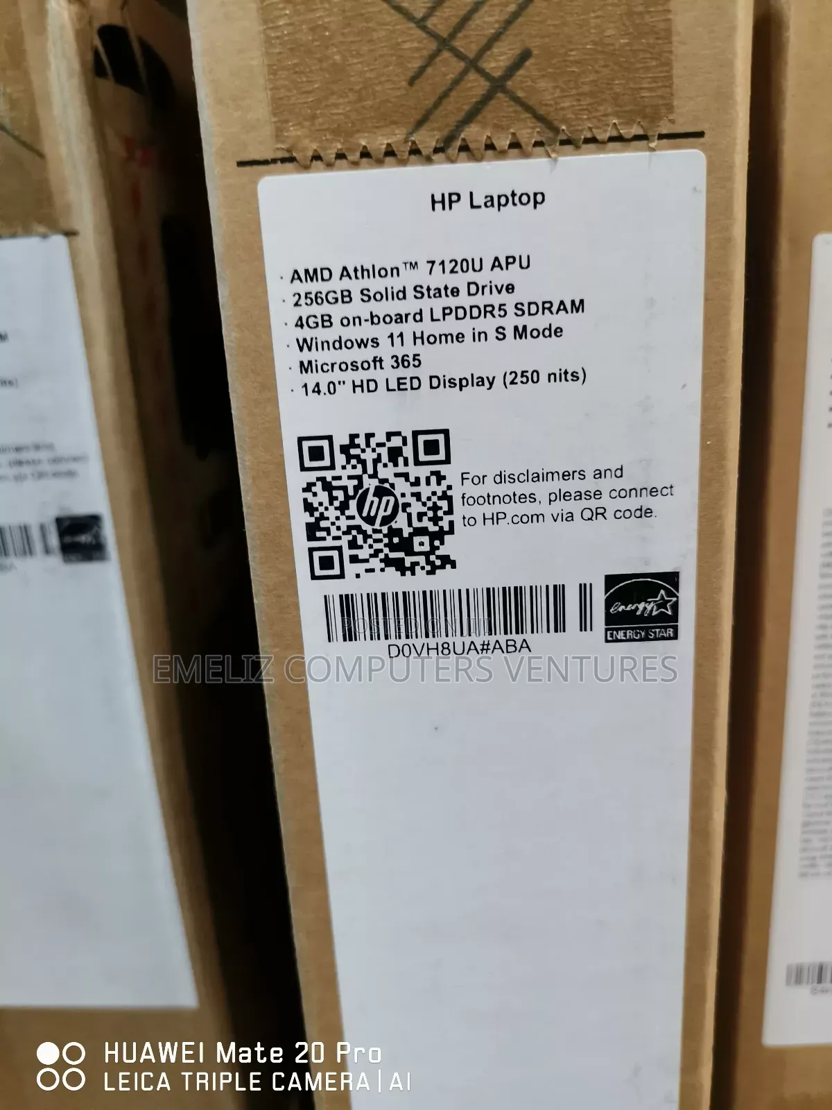 New Laptop HP 14S 4GB AMD SSD 256GB
